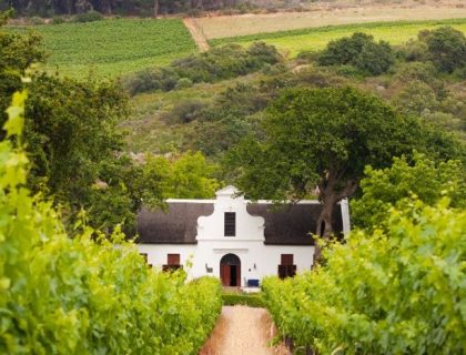 Cape Winelands holidays - cape dutch house